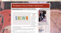 Desktop Screenshot of jilcappucciooneofakindslimitedlines.blogspot.com