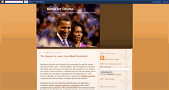 Desktop Screenshot of benin4obama.blogspot.com