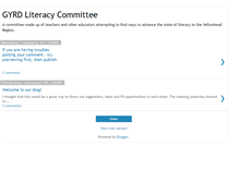 Tablet Screenshot of gyrdliteracy.blogspot.com
