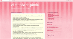 Desktop Screenshot of elmundodepirula.blogspot.com