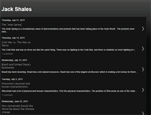 Tablet Screenshot of jackshales.blogspot.com