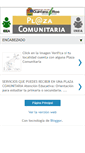 Mobile Screenshot of plazascomunitarias-qroo.blogspot.com