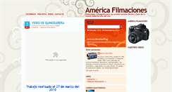 Desktop Screenshot of america-filmaciones.blogspot.com