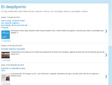 Tablet Screenshot of eldespilporrio.blogspot.com