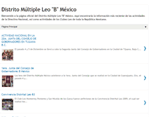 Tablet Screenshot of leosmexico.blogspot.com