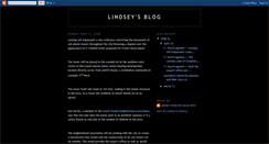 Desktop Screenshot of lindseyspencer.blogspot.com