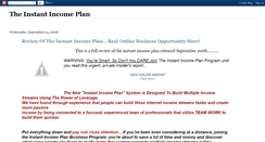 Desktop Screenshot of instant-income-plan.blogspot.com