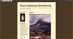 Desktop Screenshot of koroirastorza.blogspot.com