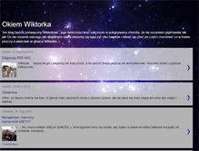 Tablet Screenshot of okiemwiktorka.blogspot.com