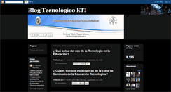 Desktop Screenshot of blogtecnologicoeti.blogspot.com