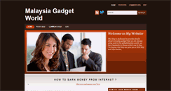 Desktop Screenshot of malaysiagadgetworld.blogspot.com