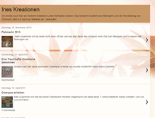 Tablet Screenshot of ineskreationen.blogspot.com