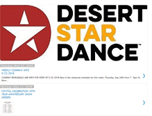 Tablet Screenshot of desertstardancer.blogspot.com