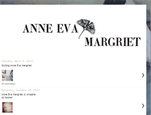 Tablet Screenshot of anneevamargriet.blogspot.com