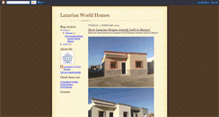 Desktop Screenshot of lazarianworldhomes.blogspot.com