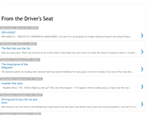 Tablet Screenshot of eugene-driverseat.blogspot.com