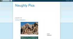 Desktop Screenshot of naughtypicz.blogspot.com