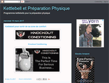 Tablet Screenshot of kettlebell-preparationphysique.blogspot.com