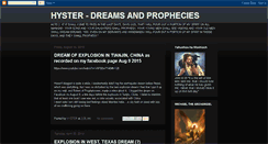 Desktop Screenshot of hyster-dreamsandprophecies.blogspot.com