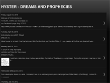 Tablet Screenshot of hyster-dreamsandprophecies.blogspot.com