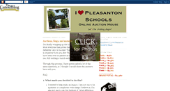 Desktop Screenshot of ilovepleasantonschools.blogspot.com