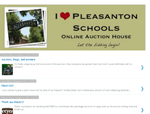 Tablet Screenshot of ilovepleasantonschools.blogspot.com