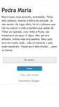 Mobile Screenshot of pedramaria.blogspot.com