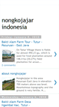 Mobile Screenshot of nongkojajarindonesia.blogspot.com