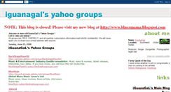Desktop Screenshot of iguanagalyahoo.blogspot.com