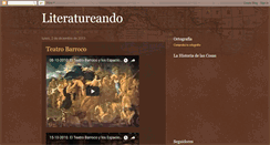 Desktop Screenshot of literatureando9.blogspot.com