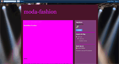 Desktop Screenshot of fashion-cibele.blogspot.com