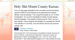 Desktop Screenshot of holyshitmiamicountykansas.blogspot.com