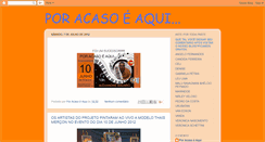Desktop Screenshot of poracasoeaqui.blogspot.com