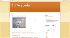 Desktop Screenshot of fonteaberta.blogspot.com