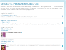 Tablet Screenshot of chiclete-poesiasgrudentas.blogspot.com