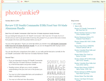 Tablet Screenshot of photojunkie9.blogspot.com