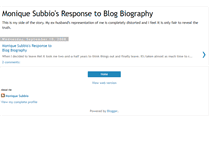 Tablet Screenshot of moniquesubbioresponse.blogspot.com