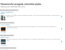 Tablet Screenshot of czlowiek-pijak.blogspot.com