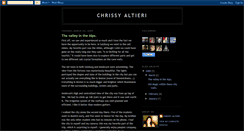 Desktop Screenshot of chrissyaltieri.blogspot.com