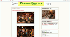 Desktop Screenshot of gitarrenstammtisch-traun.blogspot.com