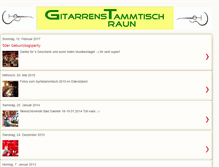 Tablet Screenshot of gitarrenstammtisch-traun.blogspot.com
