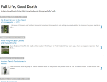 Tablet Screenshot of fulllifegooddeath.blogspot.com