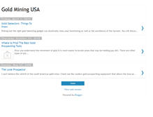 Tablet Screenshot of goldminingusa.blogspot.com