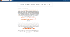 Desktop Screenshot of live-soccer-stream01.blogspot.com