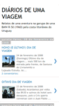 Mobile Screenshot of nossaviagemaouruguay.blogspot.com