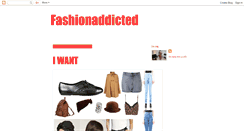 Desktop Screenshot of fashionaddicted-ninett.blogspot.com