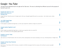 Tablet Screenshot of googleyoutube.blogspot.com