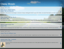 Tablet Screenshot of classymosaic.blogspot.com