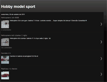 Tablet Screenshot of hobbymodelsport.blogspot.com