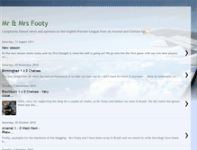 Tablet Screenshot of mrandmrsfooty.blogspot.com